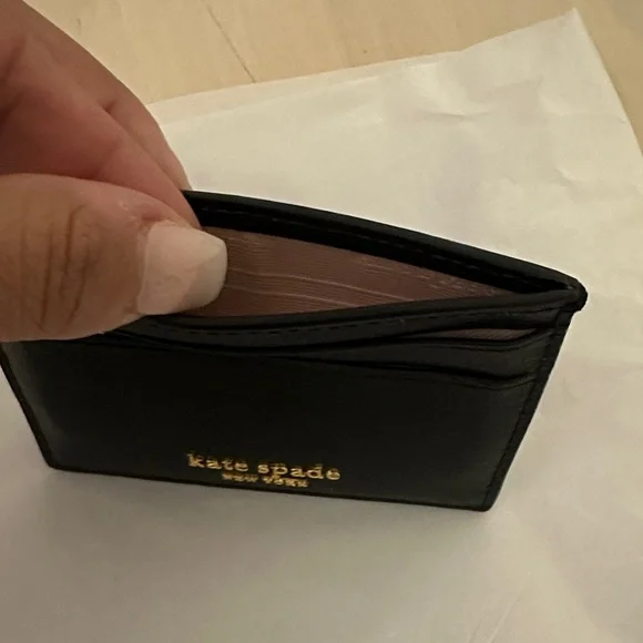 Kate Spade Black Card Wallet - Picture 3 of 3